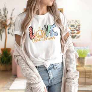 Liebe wie Jesus Shirt, Jesus Shirt, Western Jesus T-Shirt