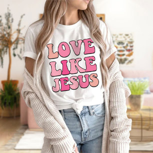 Liebe wie Jesus Shirt, Komfort Farben, Trendsetter T-Shirt
