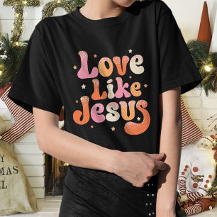 Liebe wie Jesus T - Shirt, Farbe Jesus T-Shirt