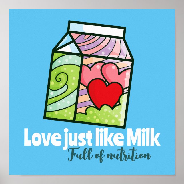 Liebe wie Milch Poster (Vorne)
