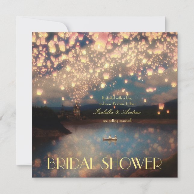 Liebe will Lanterns Einladung (Vorderseite)