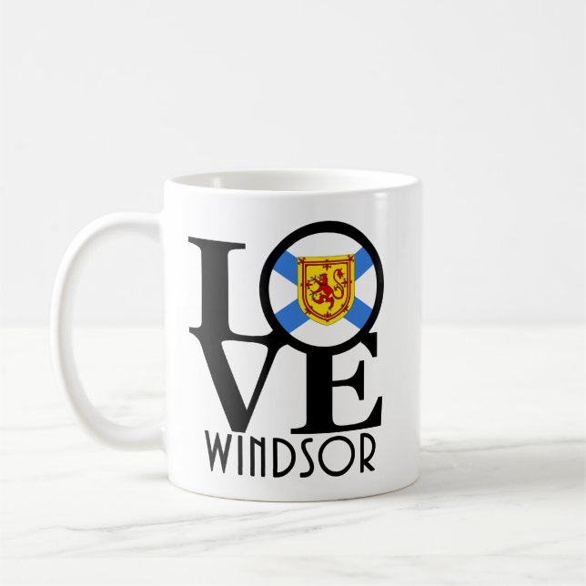 LIEBE Windsor NS 11oz Kaffeetasse (Links)