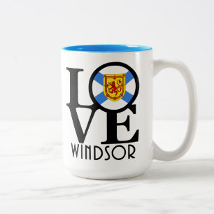 LIEBE Windsor NS 15oz Zweifarbige Tasse