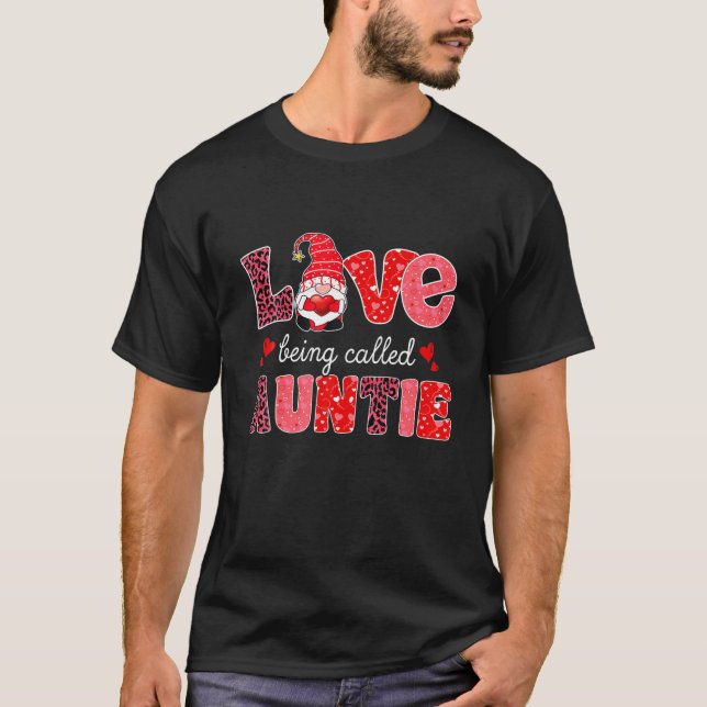 Liebe wird als "Tuntie Gnome Valentine Matching" b T-Shirt (Vorderseite)