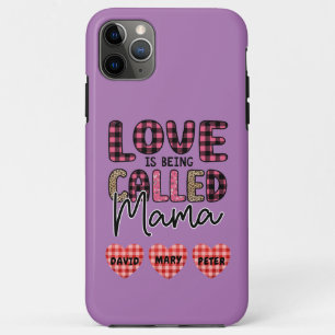 Liebe wird Mama genannt, ein individualisierbares Case-Mate iPhone Hülle