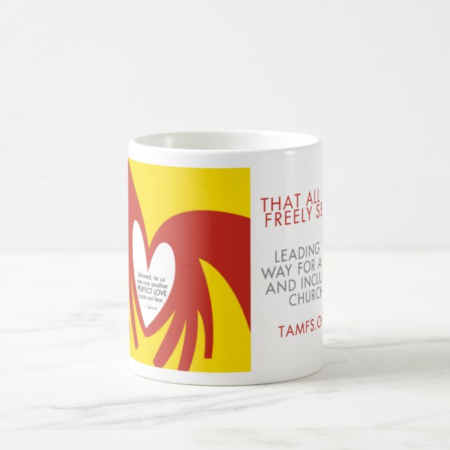 Liebe wirft heraus Furcht-Tasse Tasse (Mittel)