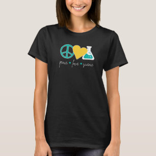 Liebe Wissenschaft Chemie Physikalische Physik Leh T-Shirt
