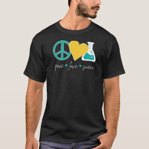 Liebe Wissenschaft Chemie Physikalische Physik Leh T-Shirt
