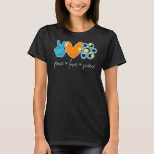 Liebe Wissenschaft Chemie Physikalische Physik Leh T-Shirt