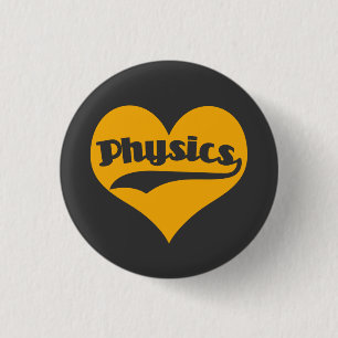 Liebe-Wissenschafts-Physik Button