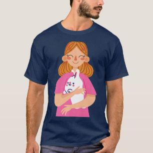 Liebe Witziger Haustiertag  T-Shirt