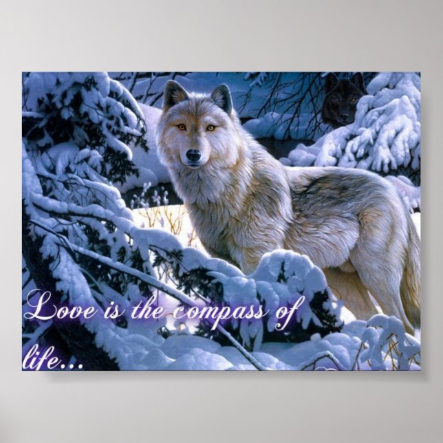 LIEBE WOLF POSTER (Vorne)