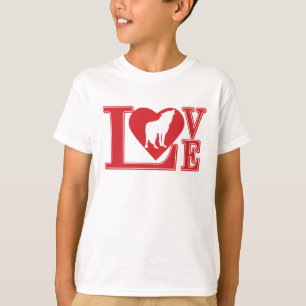 Liebe Wölfe T-Shirt