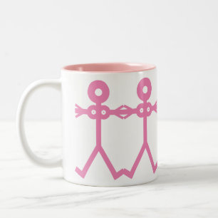 Liebe Women Pink 2006 Icon Art Zweifarbige Tasse