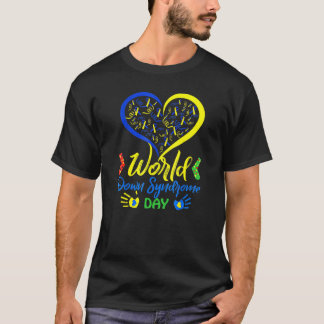 Liebe World Down Syndrome Awareness Day Liebe 5 T-Shirt
