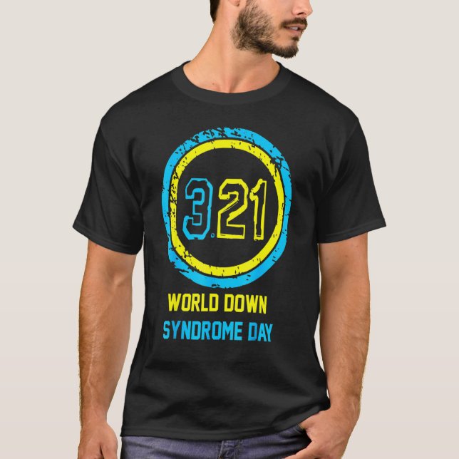 Liebe World Down Syndrome Awareness Day Liebe 7 T-Shirt (Vorderseite)