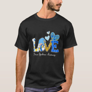 Liebe World Down Syndrome Day Awareness Leopard Gn T-Shirt