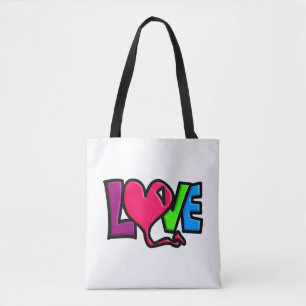 Liebe Wort Kunst Typografie
