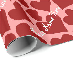 Liebe Wrapping Paper Valentins Custom Gift Paper Geschenkpapier