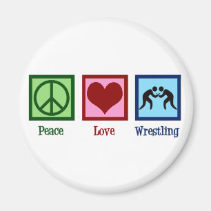 Liebe Wrestling Magnet