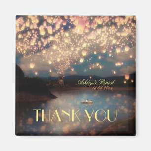 Liebe-Wunsch-Laternen Magnet