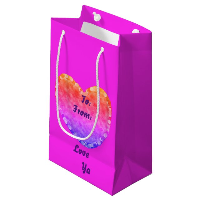 Liebe Ya Gift Bag Kleine Geschenktüte (Vorderseite Schrägansicht)
