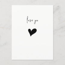 Liebe Ya Niedlich Herz Minimalistisch