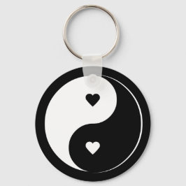 Liebe Yin Yang Schlüsselanhänger
