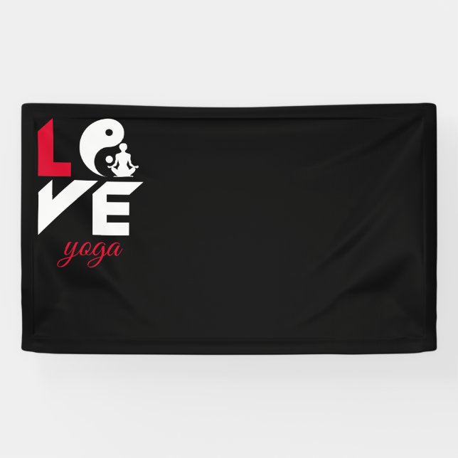 Liebe-Yoga Banner (Horizontal)