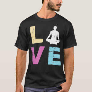 Liebe Yoga Geschenk Spirituelle Medizin Yoga T-Shirt