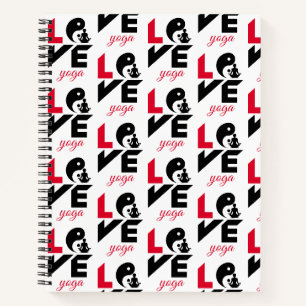 Liebe-Yoga Notizbuch