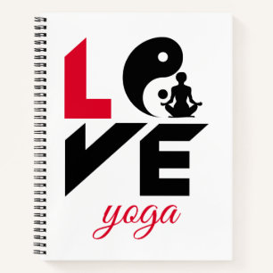 Liebe-Yoga Notizbuch