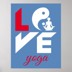 Liebe-Yoga Poster