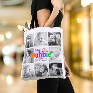Liebe You Bubbie Colorful Modern 8 Foto Collage