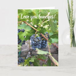 Liebe You Bunches Karte