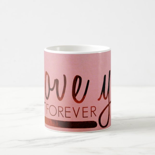 "Liebe You Forever" 11 oz Klassische Weiße Tasse (Mittel)
