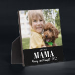 Liebe You Mama Foto Family Modern Keepake Fotoplatte<br><div class="desc">Benutzen Sie ein beliebtes Foto, um einfach eine Keepsake-Plakette zu erstellen. In drei Textzeilen lasse man, die besondere Bindung im Foto auszudrücken. Diese berufliche Vorlage wird jedem Muttertier ein sentimentales Geschenk machen. Perfekte Größe für die Unterbringung auf einem Wohnzimmermantel oder einem Schreibtisch. Denken Sie an ein Weihnachtsgeschenk, den Valentinstag oder...</div>