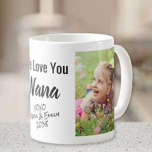 Liebe You Nana Personalisiertes Foto Kaffeetasse