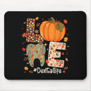 Liebe Zahnärztliches Leben Kürbis Zahn Zahnarzt He Mousepad