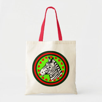 ♥ Liebe Zebra Chic und Fabulous Budget Tote Bag ☜ Tragetasche