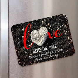 Liebe Zitat Hawaii Beach Foto Save the Date Magnet
