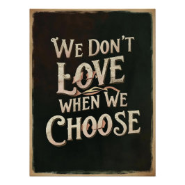 Liebe Zitat Wall Art Poster