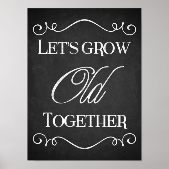 Liebe zitieren Kunst Chalkboard Kunst drucken Vale Poster (Vorne)