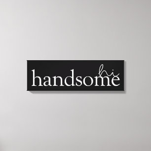 Liebe zitiert V Leinwanddruck