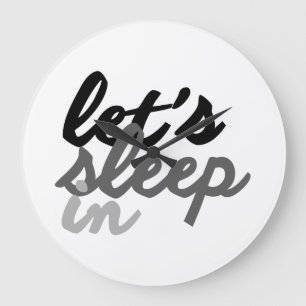 Liebe zitiert VI Große Wanduhr