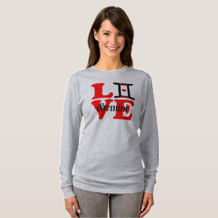 ♊ Liebe Zodiac Sign Fab Longsleeve T-Shirt