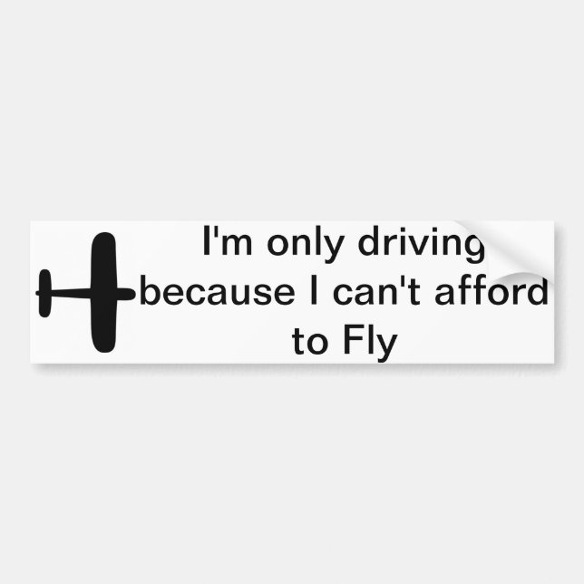 Liebe zu fliegen autoaufkleber (Vorne)