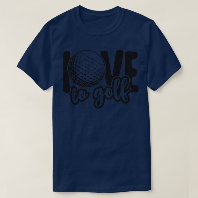 LIEBE ZU GOLF ClassicCopy T-Shirt (Design vorne)
