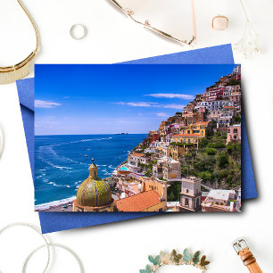 Liebe zu Positano Italien Postkarte