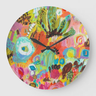 Liebe, zu reisen I Große Wanduhr